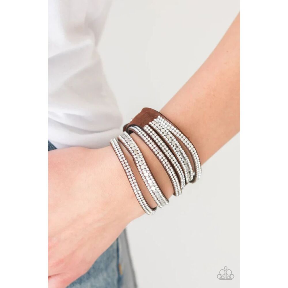 Rock Star Attitude Brown Bracelet (20)